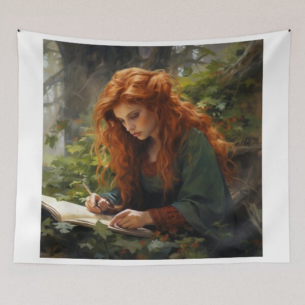 Item preview, The Forest Scribe designed and sold by Trustnotprinces.