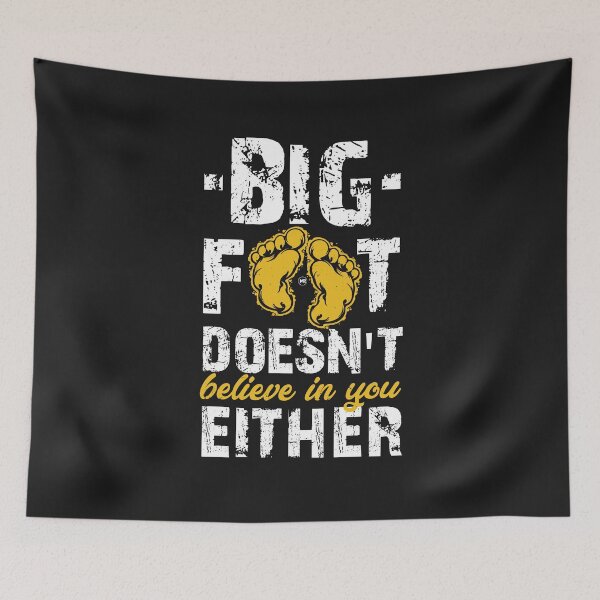 Item preview, Bigfoot Doesn't Believe in You Either Finding Bigfoot T-Shirt Design designed and sold by GraphicRhythm.