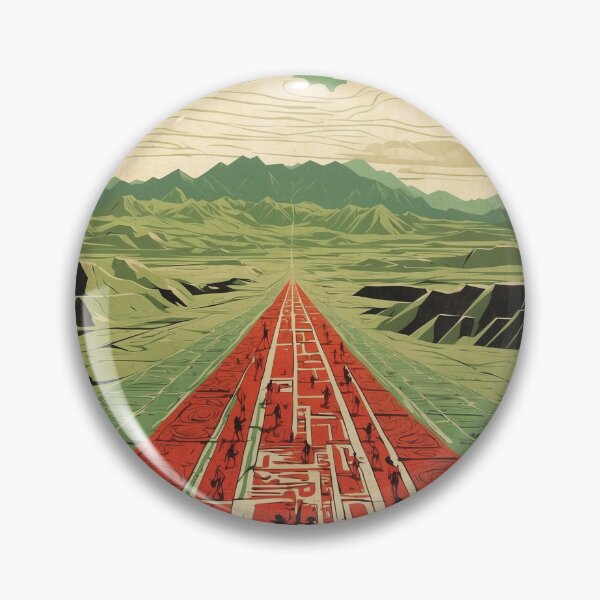 Item preview, Nazca Lines Peru Vintage Poster Tourism 2 designed and sold by TravelersGems.