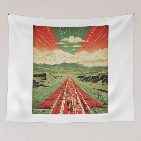 Item preview, Nazca Lines Peru Vintage Poster Tourism 2 designed and sold by TravelersGems.
