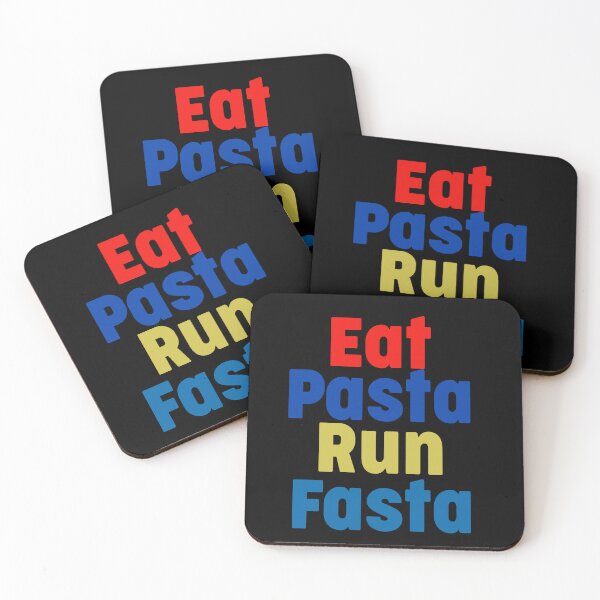 Item preview, Eat Pasta , Run Fasta ,  designed and sold by Mahmoud Salah.