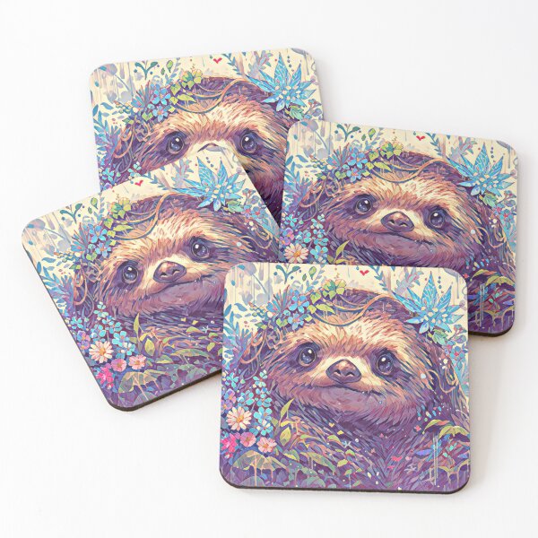 Item preview,  Cute Closeup Of Sloth Surrounded By Nature designed and sold by TheAnimalZ00.