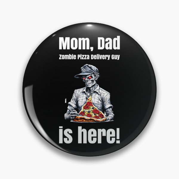 Item preview, Zombie Pizza Delivery Guy designed and sold by ShamblesShirts.
