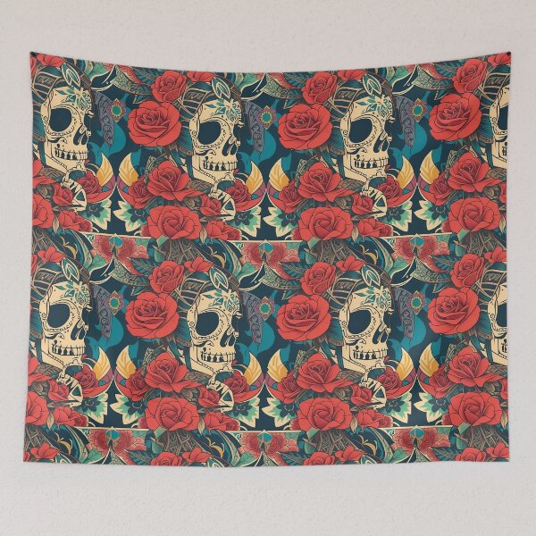 Item preview, Fiesta of Roses and Skulls 2 designed and sold by Candyredcustoms.