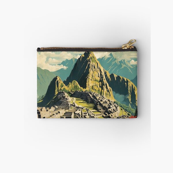 Item preview, Macchu Picchu Peru Vintage Poster Tourism 2 designed and sold by TravelersGems.