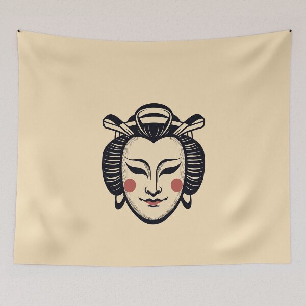Item preview, Noh Mask of Demon Woman designed and sold by kiokuso.