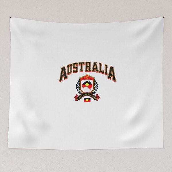 Item preview, Australia - Aboriginal Coloured College Style T-Shirt designed and sold by J4mgr3m4r.