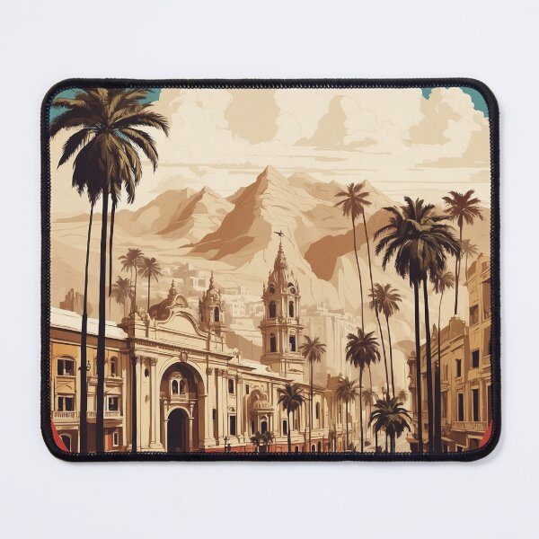Item preview, Lima Peru Vintage Poster Tourism designed and sold by TravelersGems.