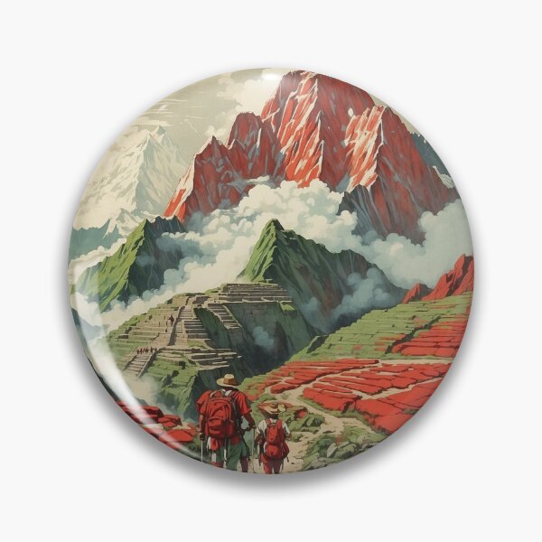Item preview, Inca Trail Peru Vintage Poster Tourism designed and sold by TravelersGems.