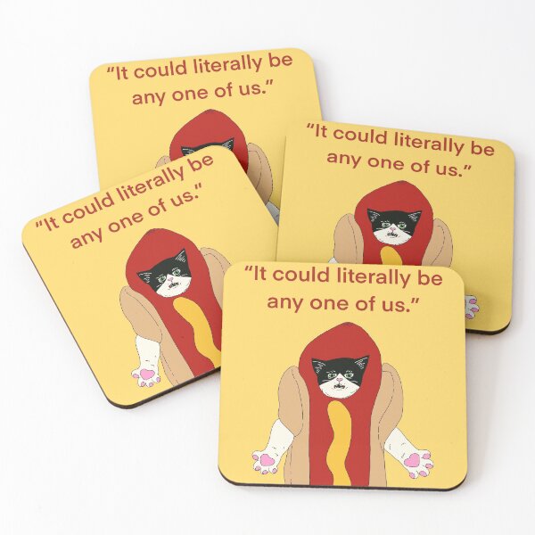 Item preview, Weiner hall cat " it could literally be anyone of us " designed and sold by Tyladurden.
