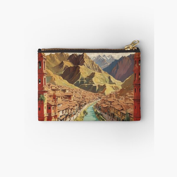 Item preview, Cusco Peru Vintage Poster Tourism 2 designed and sold by TravelersGems.