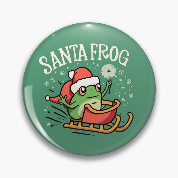 Item preview, Santa Frog: Xmas Limit designed and sold by VoyteksDesigns.