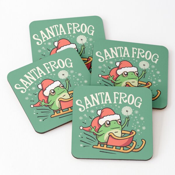 Item preview, Santa Frog: Xmas Limit designed and sold by VoyteksDesigns.