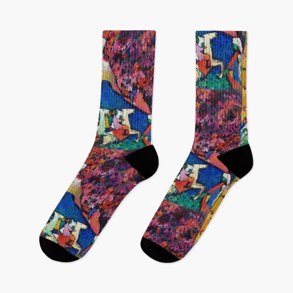 Item preview,  The blue mountain Kandinsky  designed and sold by CristalleLisa.