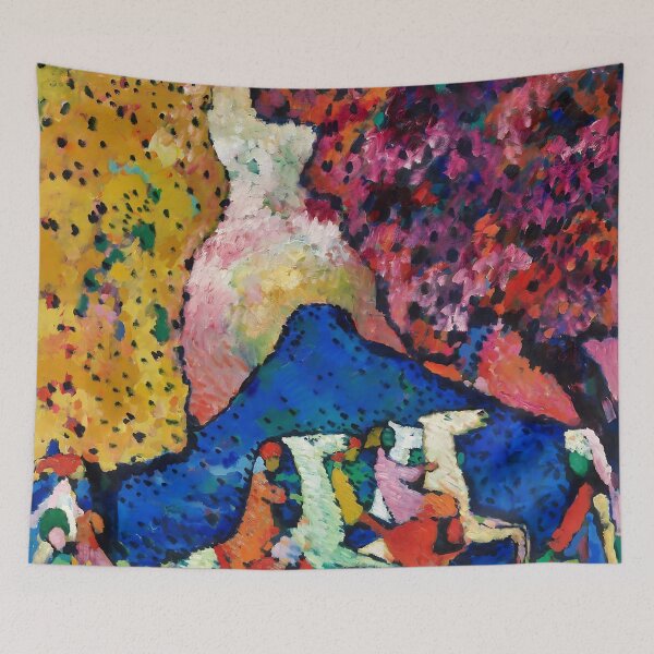 Item preview,  The blue mountain Kandinsky  designed and sold by CristalleLisa.