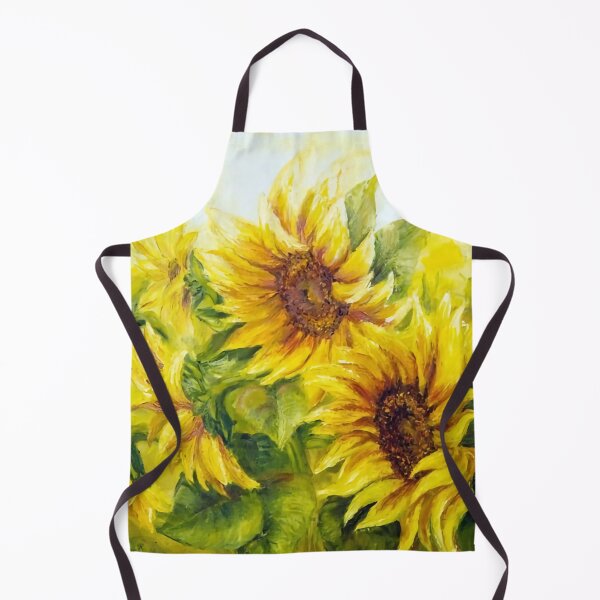 Item preview, Vibrant Sunflowers painting designed and sold by clon-dot-net.