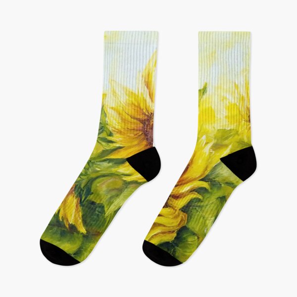 Item preview, Vibrant Sunflowers painting designed and sold by clon-dot-net.