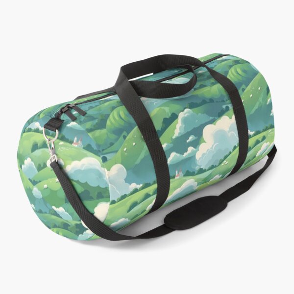 Item preview, Cute Hillside Meadow #3 designed and sold by CareToCanvas.