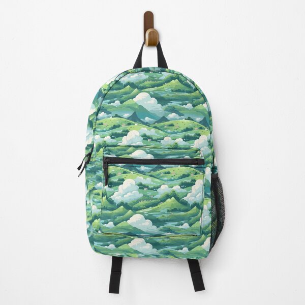 Item preview, Cute Hillside Meadow #4 designed and sold by CareToCanvas.