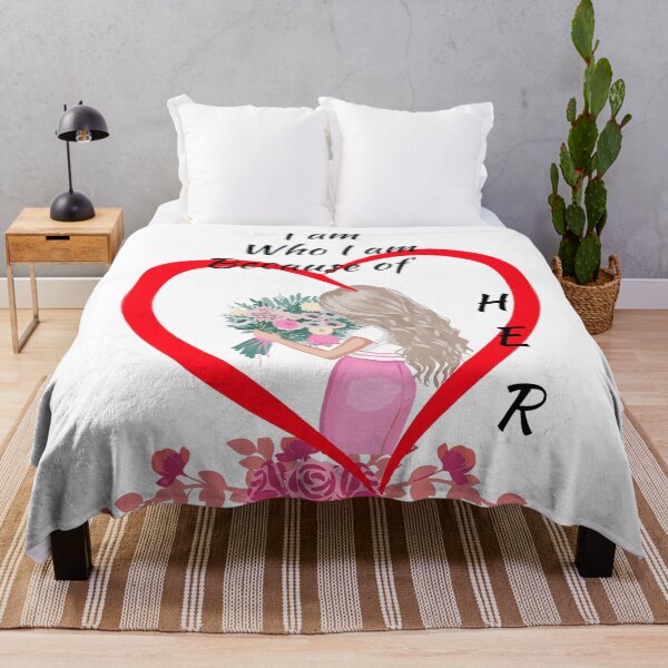 Item preview, I am Who I am Because of Her designed and sold by Ruthrasankar.
