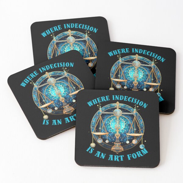 Item preview, Where Indecision Is An Art Form. funny libra designed and sold by ZodiacWonders.