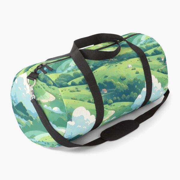 Item preview, Cute Hillside Meadow #5 designed and sold by CareToCanvas.