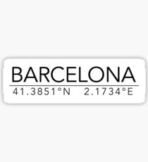barcelona Sticker