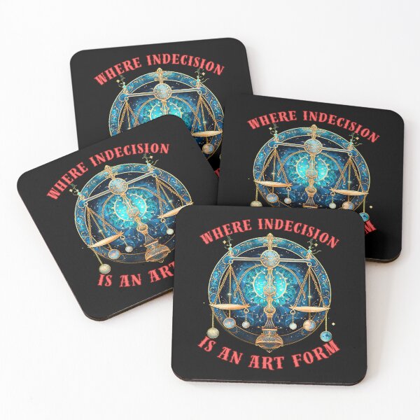Item preview, Where Indecision Is An Art Form. leo lovers designed and sold by ZodiacWonders.