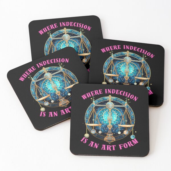 Item preview, Where Indecision Is An Art Form. libra october designed and sold by ZodiacWonders.