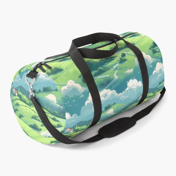 Item preview, Cute Hillside Meadow #7 designed and sold by CareToCanvas.
