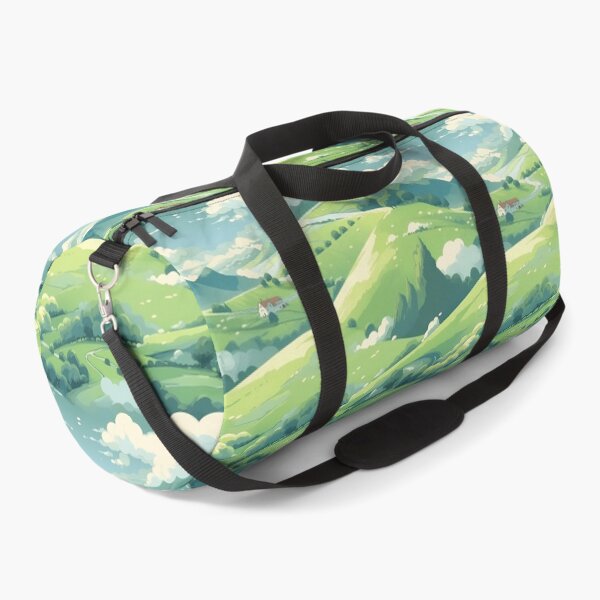 Item preview, Cute Hillside Meadow #8 designed and sold by CareToCanvas.