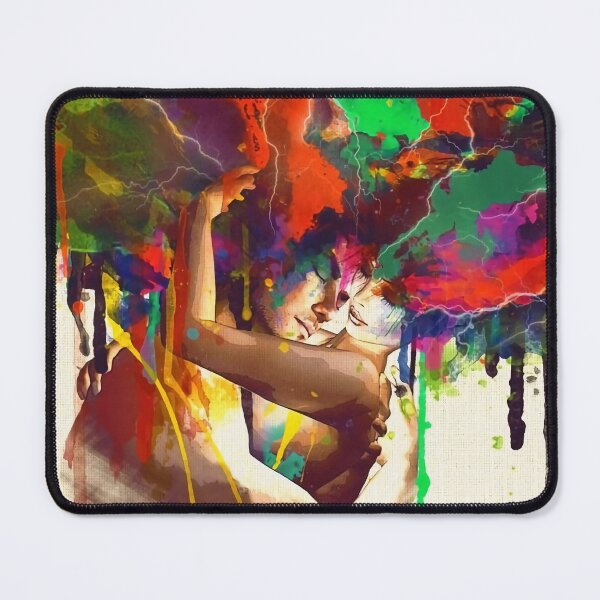 Item preview, A Couple's Warm Embrace - modern art painting designed and sold by clon-dot-net.