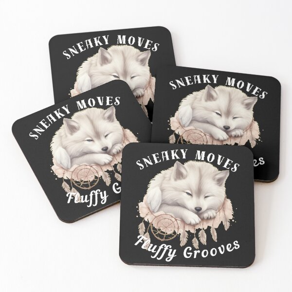 Item preview, Sneaky Moves, Fluffy Grooves designed and sold by FoxVibes.
