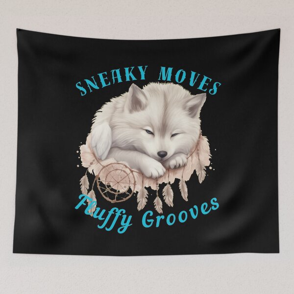 Item preview, Sneaky Moves, Fluffy Grooves. fox face designed and sold by FoxVibes.