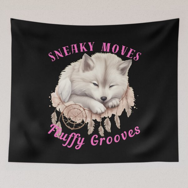 Item preview, Sneaky Moves, Fluffy Grooves. cool fox designed and sold by FoxVibes.