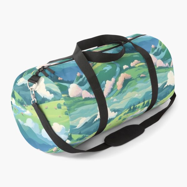 Item preview, Cute Hillside Meadow #10 designed and sold by CareToCanvas.