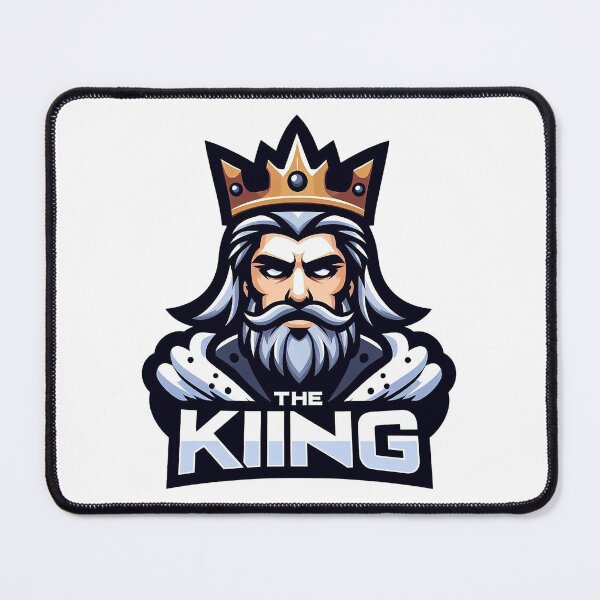 Item preview, The King Mascot Logo designed and sold by ffkj09.