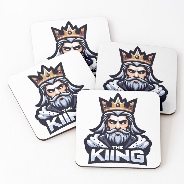 Item preview, The King Mascot Logo designed and sold by ffkj09.