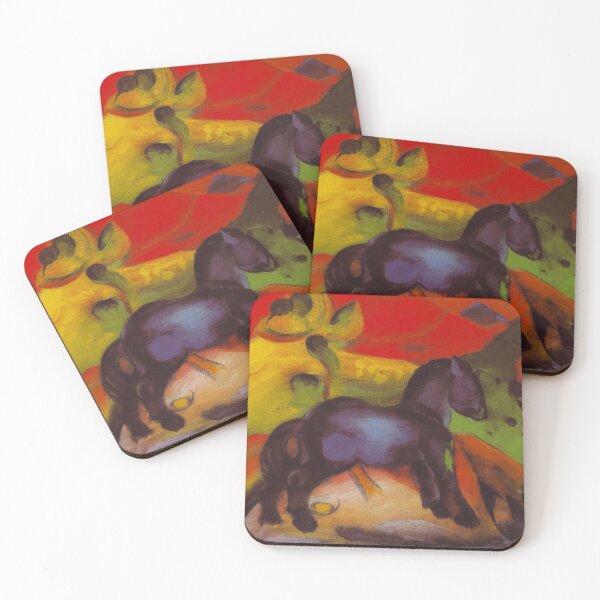 Item preview, Little Blue Horse, Franz Marc Vibrant designed and sold by CristalleLisa.