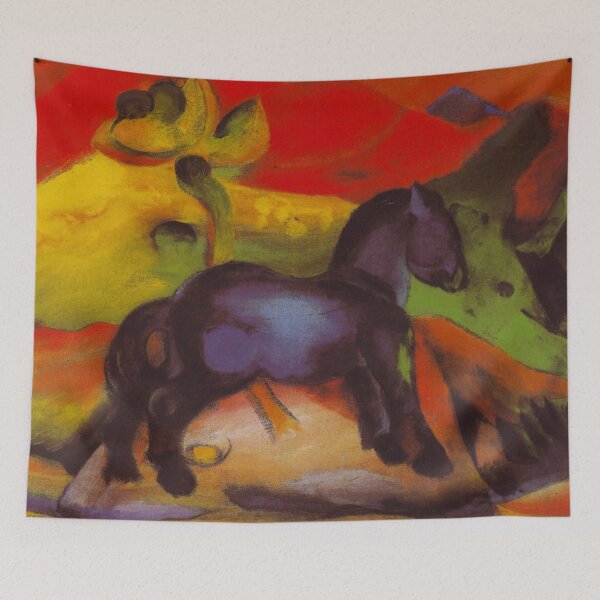Item preview, Little Blue Horse, Franz Marc Vibrant designed and sold by CristalleLisa.