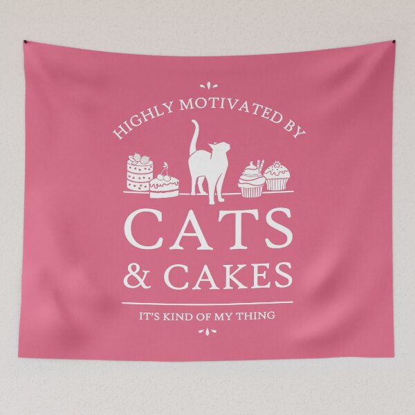 Item preview, Highly Motivated by Cats and Cakes designed and sold by RycoTokyo81.