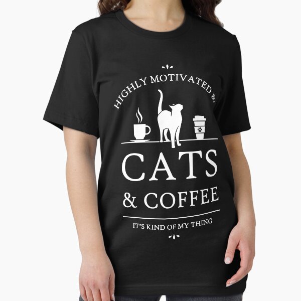 Item preview, Highly Motivated by Cats and Coffee designed and sold by RycoTokyo81.