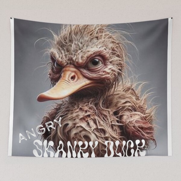 Item preview, Angry Skanky Duck designed and sold by RogueDustBunny.