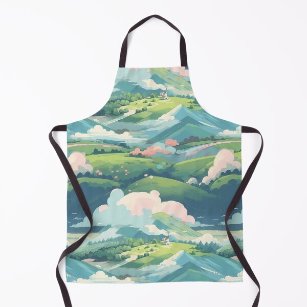 Item preview, Cute Hillside Meadow #11 designed and sold by CareToCanvas.