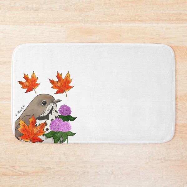 Item preview, Vermont- Wood Thrush  designed and sold by Kim Rausch.
