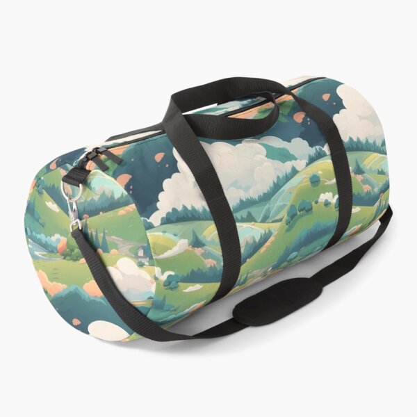 Item preview, Cute Hillside Meadow #12 designed and sold by CareToCanvas.