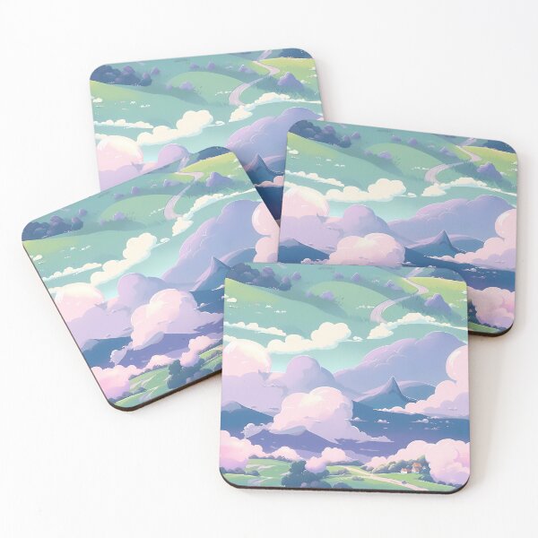 Item preview, Cute Hillside Meadow #13 designed and sold by CareToCanvas.