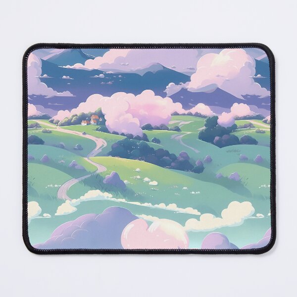 Item preview, Cute Hillside Meadow #13 designed and sold by CareToCanvas.