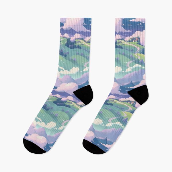 Item preview, Cute Hillside Meadow #13 designed and sold by CareToCanvas.