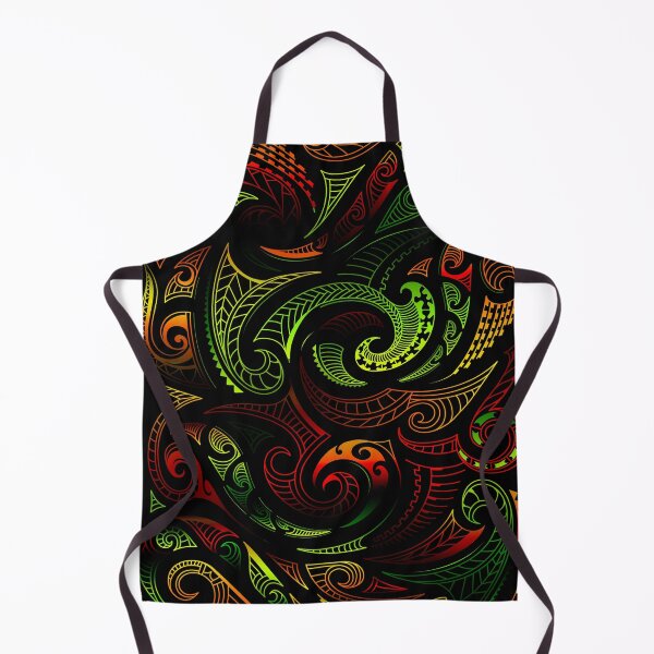 Item preview, Māori Earth Tones Tribal New Zealand Māori Tattoo Design designed and sold by Uncommon Cents.